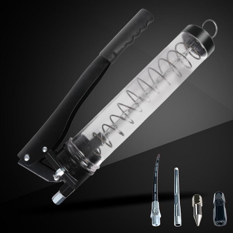 Grease Tube Manual Grease Filler Pump Grease-Making Tool For Vehicles Tractors RVs Cars Power Take-Off Shafts Steering Cylinders