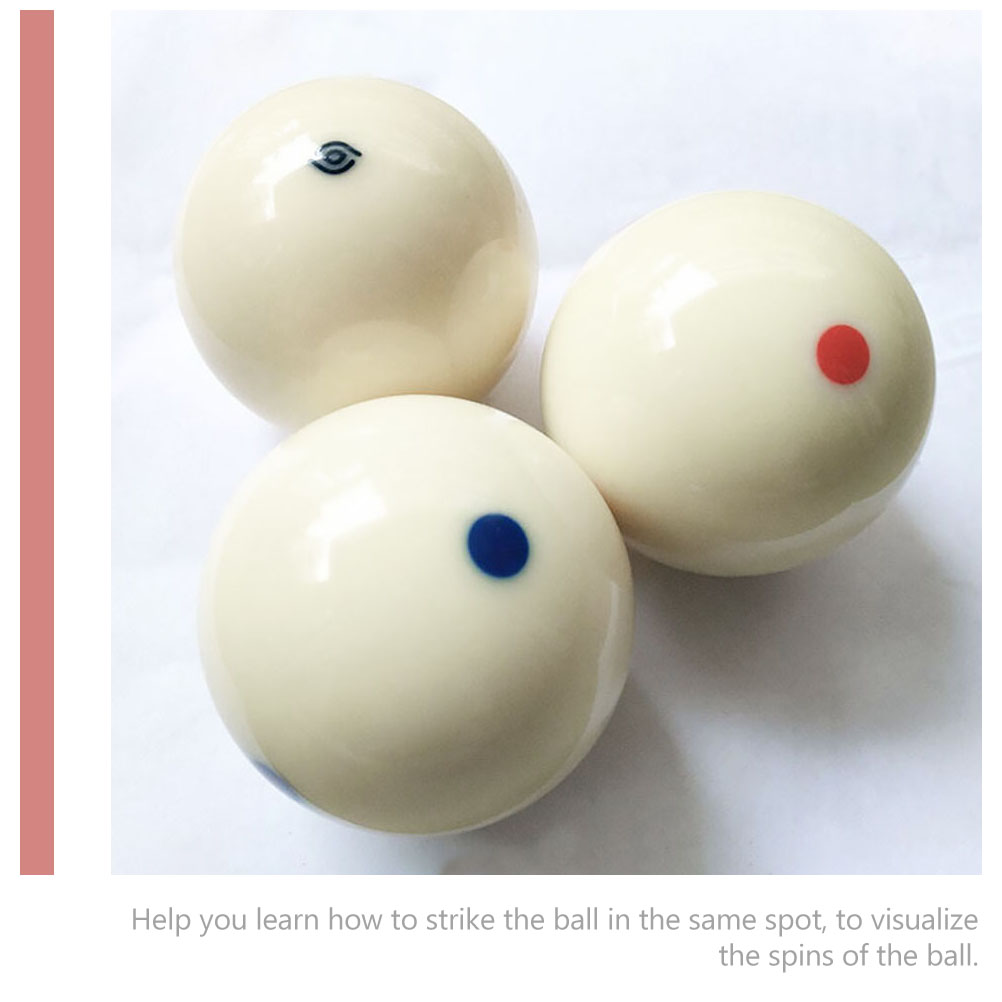 Billiard Cue Ball Necessity Replaceable Balls Resin White Accessory