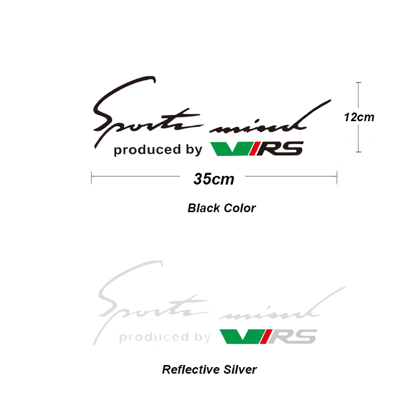 Car Head Sticker For Skoda VRS Octavia FABIA KAMIQ KAROQ KODIAQ RAPID SUPERB