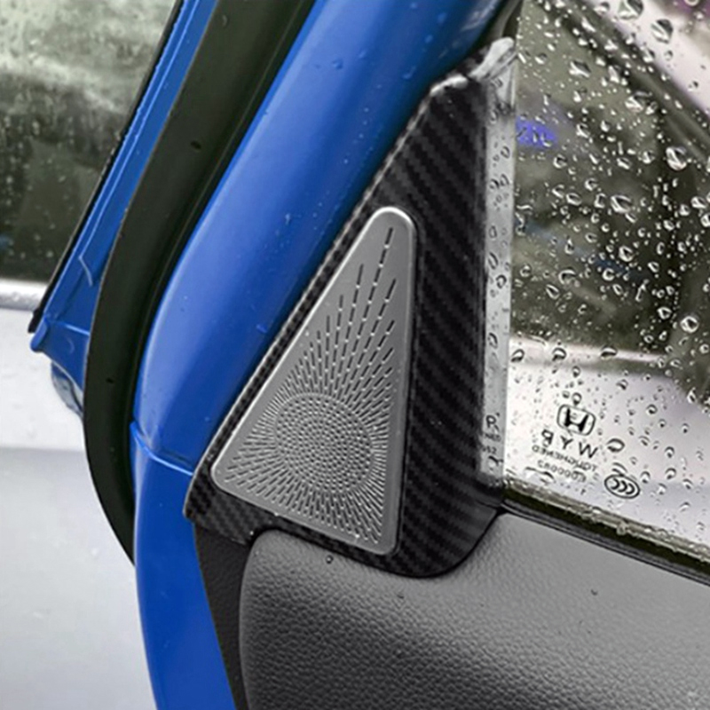 For Honda Civic 11th Gen 2022 2023 Car Dashboard Air Vent Cover Car Door Speaker Horn Audio Decor Sticker Frame Accessories