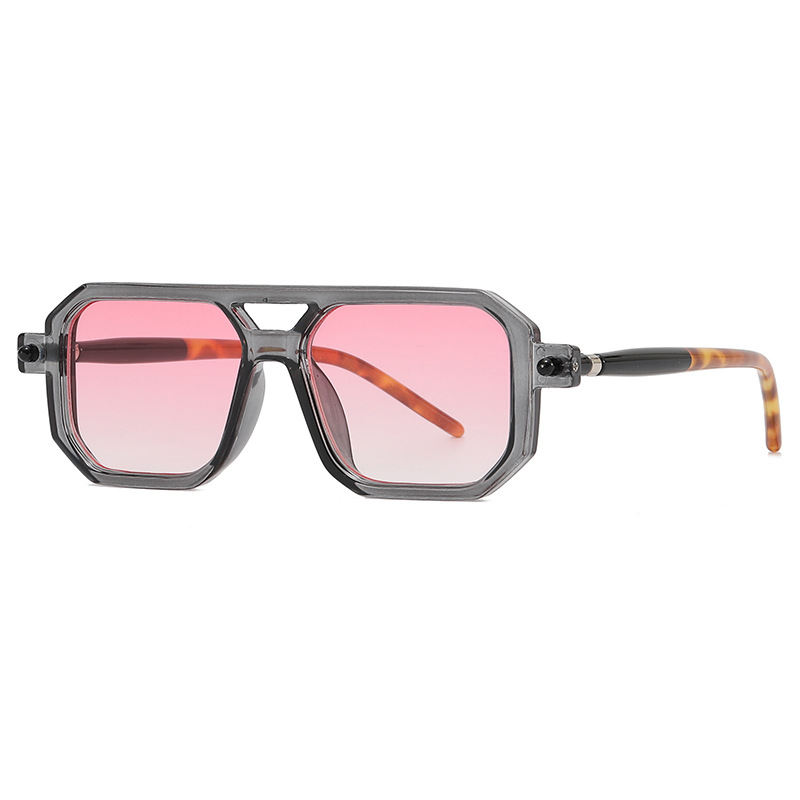 Square Sunglasses For Men Women Blue Light Blocking Shades Uv400 Sun Glasses Luxury Thick Frame Eyeglasses Driving Eyewear New
