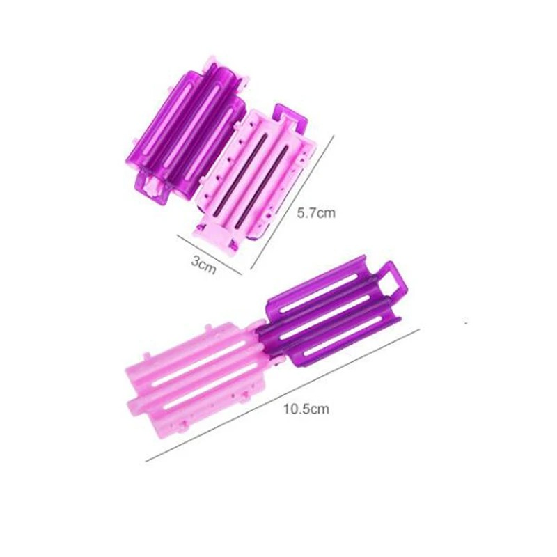 45pcs/bag Hair Clip Wave Perm Rod Bars Corn Curler DIY Curler Fluffy Clamps Rollers Fluffy Hair Roots Perm Hair Styling Tool