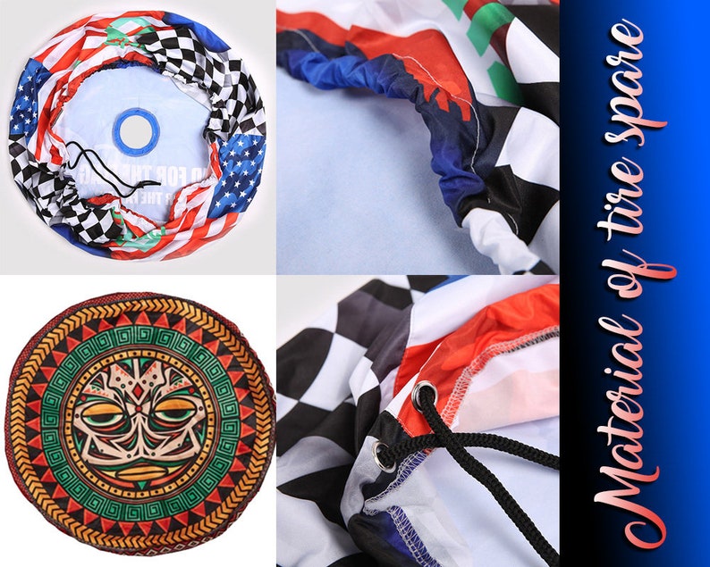 Shark Shape Spare Tire Cover Party Gift Car Accessories OUTDOOR CAR COVER Car Spare Tire Cover Tire Storage Bag STYLE FOR CAR