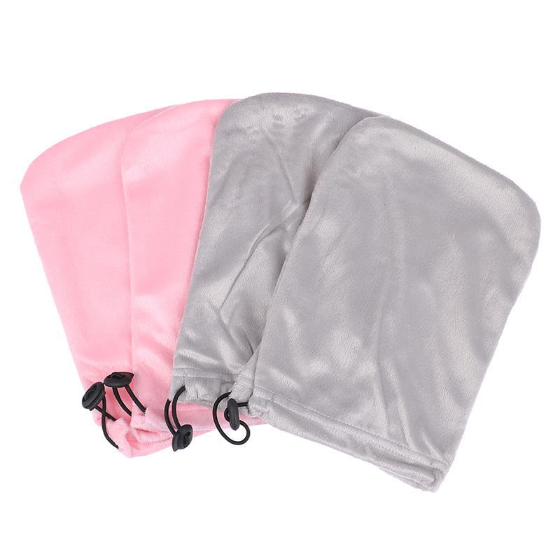 1Pair Machine Keep Warm Glove Infrared Therapy Spa Skin Care Heat Wax Mitten Nail Paraffin Wax Hands Feet Mitts