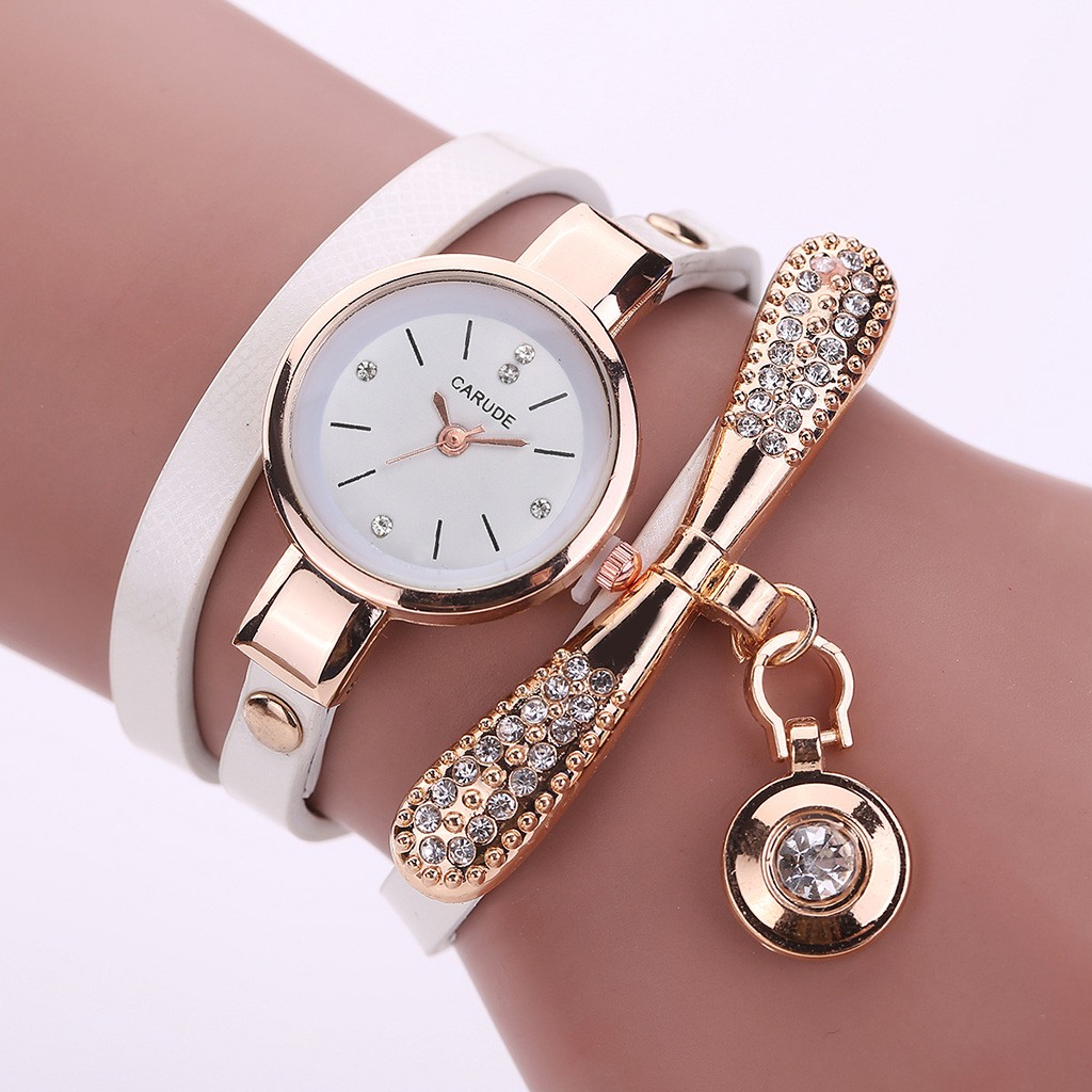 Women Leatheranalog Quartz Wristwatcheses Wristwatch Ladies Bracelet Luxury Watch Casual Relogio Femenino Gift For Girlfriend