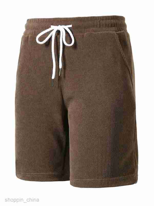Men's Shorts summer sports and leisure large size corduroy beach shorts Male shorts