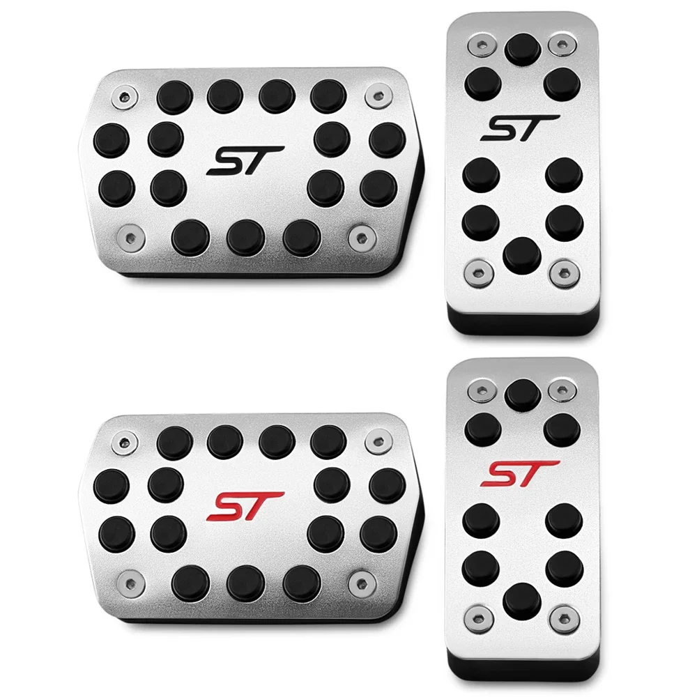 Car rest pedal Foot Fuel Brake Clutch MT/AT pedals for Ford Focus 2 MK2 Focus 3 MK3 Kuga Escape ST 2005-2019 ,Car-styling