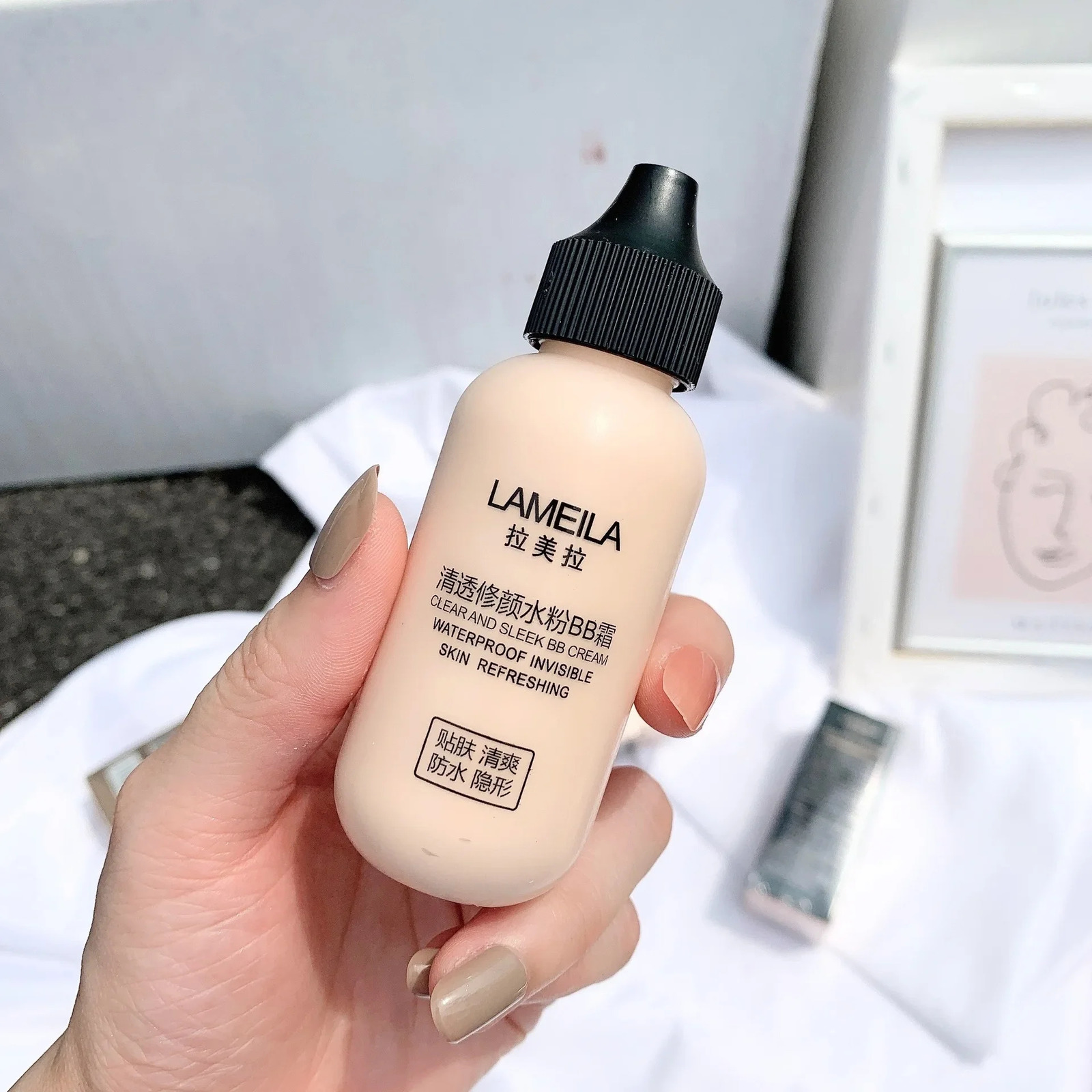 Light Silky Matte Liquid Foundation Long Lasting Oil-Control Face Foundation Full Coverage Concealer Waterproof Contour Makeup 240621