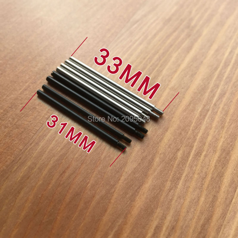 31/33mm PAM Screw tube bar For Panerai watch rubber/Leather belt Strap Bracelet Band watch lug rod