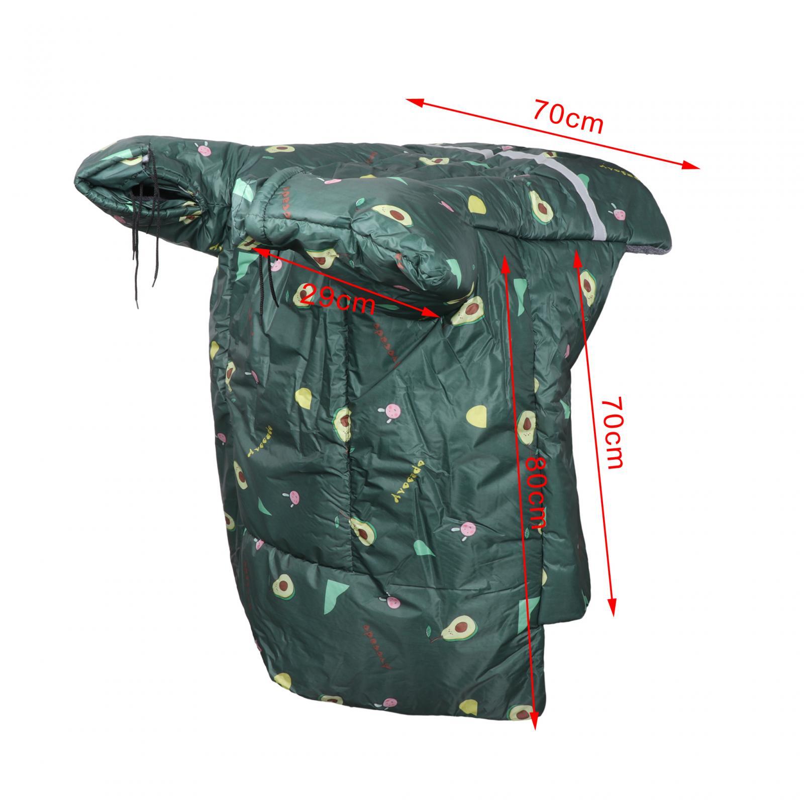 Electric Tricycle Windshield Quilt Blanket Rain Cover Leg Warmer Windproof Cover for Tricycles Winter Night Outdoor Cycling