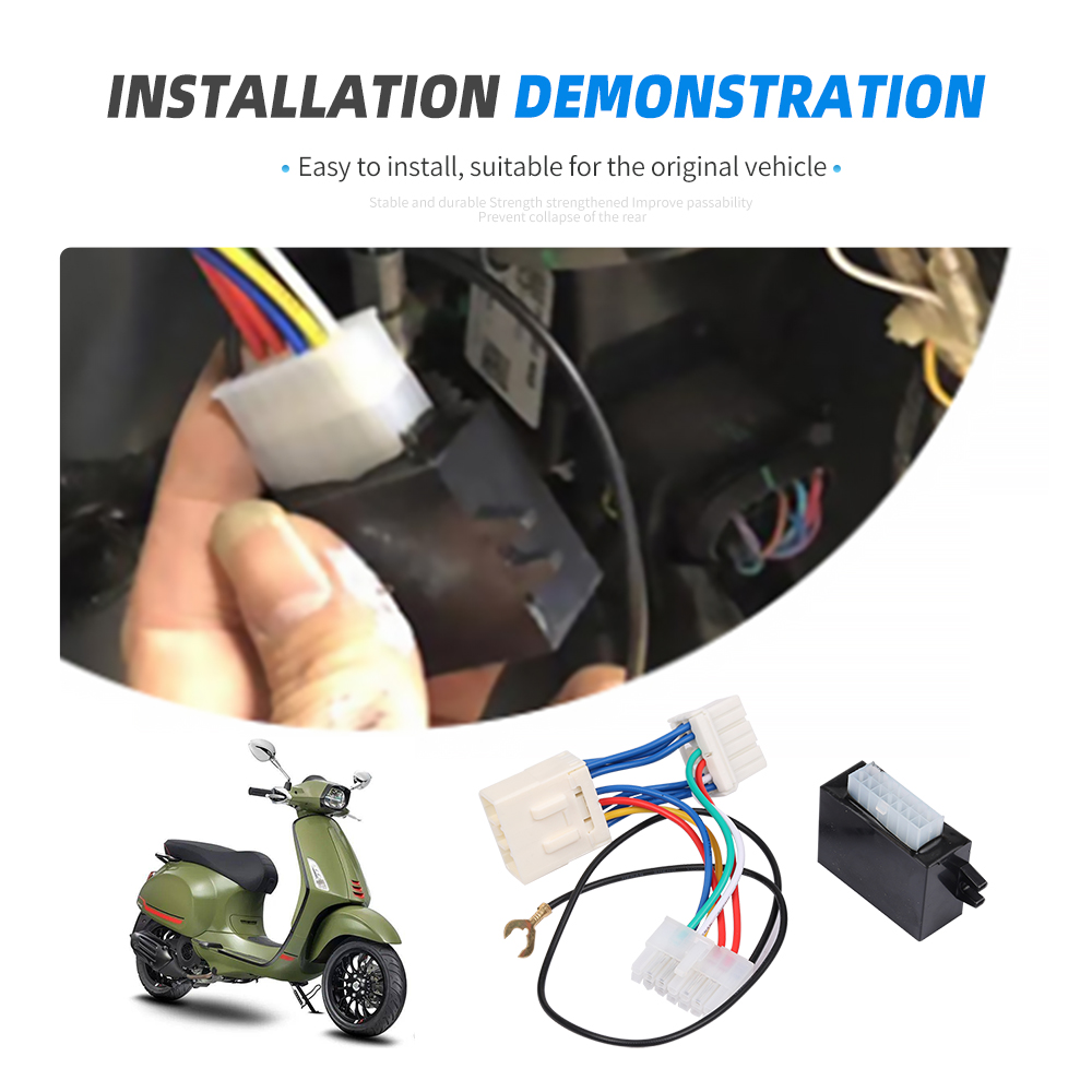 Double Flash Flasher Warning Controller Module For VESPA SPRINT 150 PRIMAVERA 150 Accessories Turn Signal Flasher Light Switch