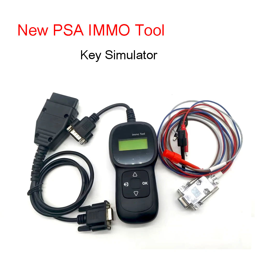 For PSA IMMO Tool Mark Key Simulator Caculator Programming for Peugeot Cit-roen 2001-2018 Accessories Emulator