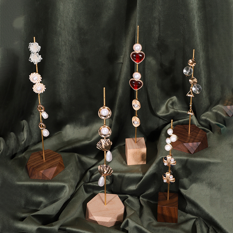 Jewlery Holders Earring Stand for Jewelry Exhibitor Earring Holder Jewelery Organizer Storage Jewellery Display Case Customized