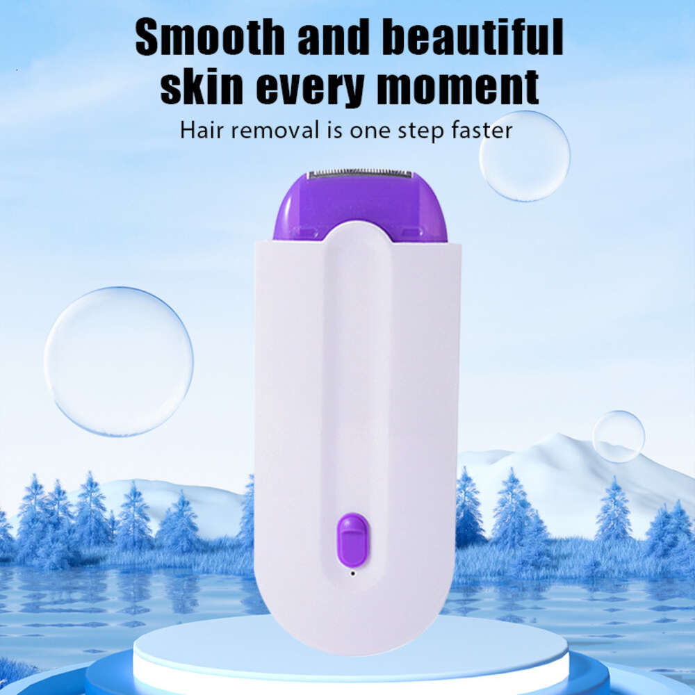 Painless Removal Kit Epilator USB Rechargeable Women Body Face Leg Bikini Hand Shaver Hair Remover F624-20