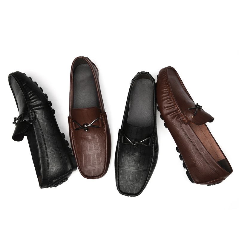 Comfortable Men Loafers /5cm Elevator Shoes Men Sneakers Black Brown Soft Genuine Leather Men Flats Height Increase Taller Shoes