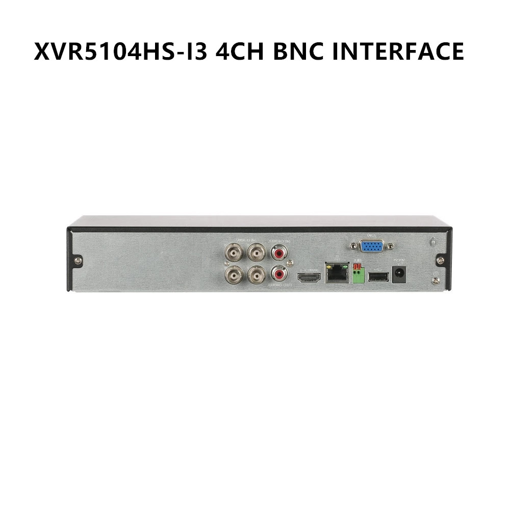 Dahua XVR5104HS-I3 4CH & XVR5108HS-I3 8CH &XVR5116HS-I3 16CH WizSense XVR Recorder max support 6MP ip camera & 5mp hdcvi camera