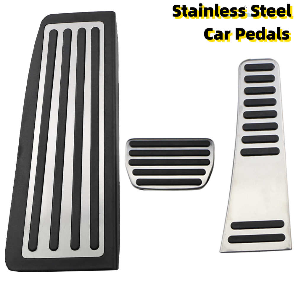 Car Accelerator Brake Pedal Footrest Pedal Plate Cover Non-Drilling Interior Refit For XC60 XC90 S90 2018-2021 Accessories