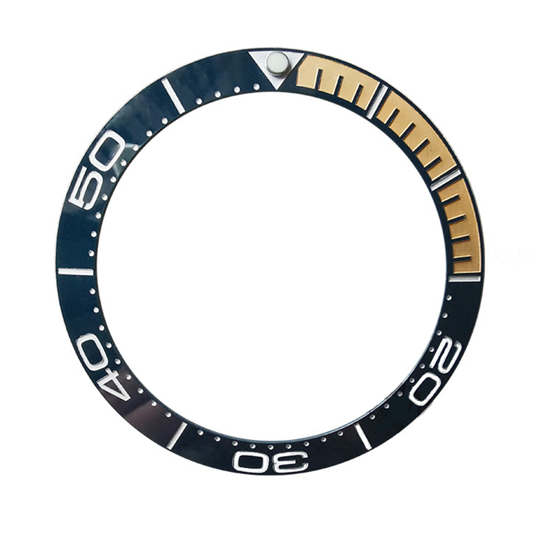 38-30.8 mm Colorful Ceramic Bezel Insert for 41 mm Dial Bezel Watch Face Watches Replace Accessories Parts