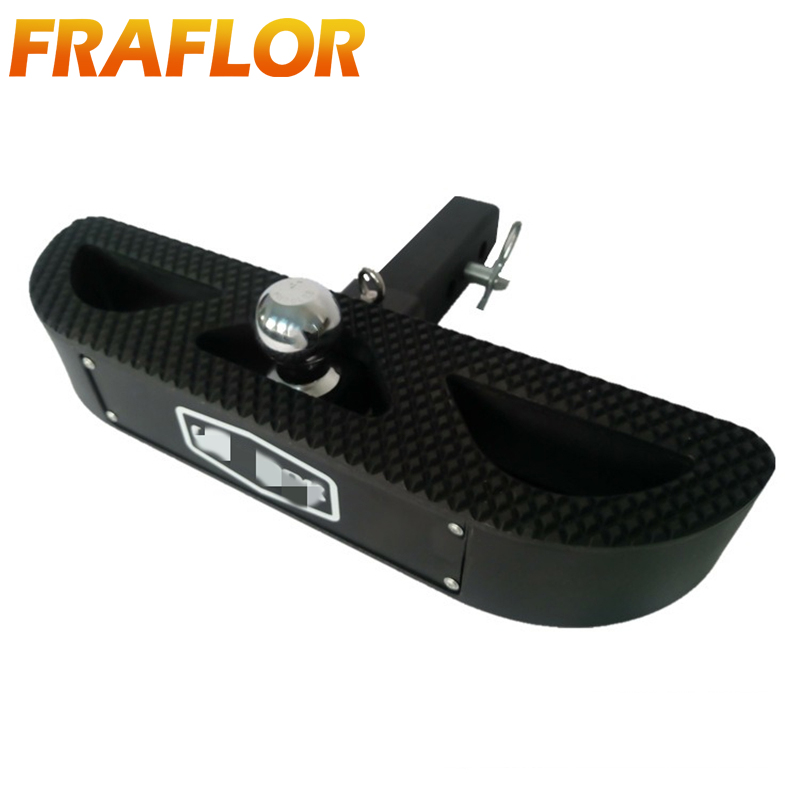 Car Hitches Trailer Hitch US Standard 2" Square Tube Receiver Tow Hitch Step Bar Pedal For Ford F150 2013-2020 Raptor Limited