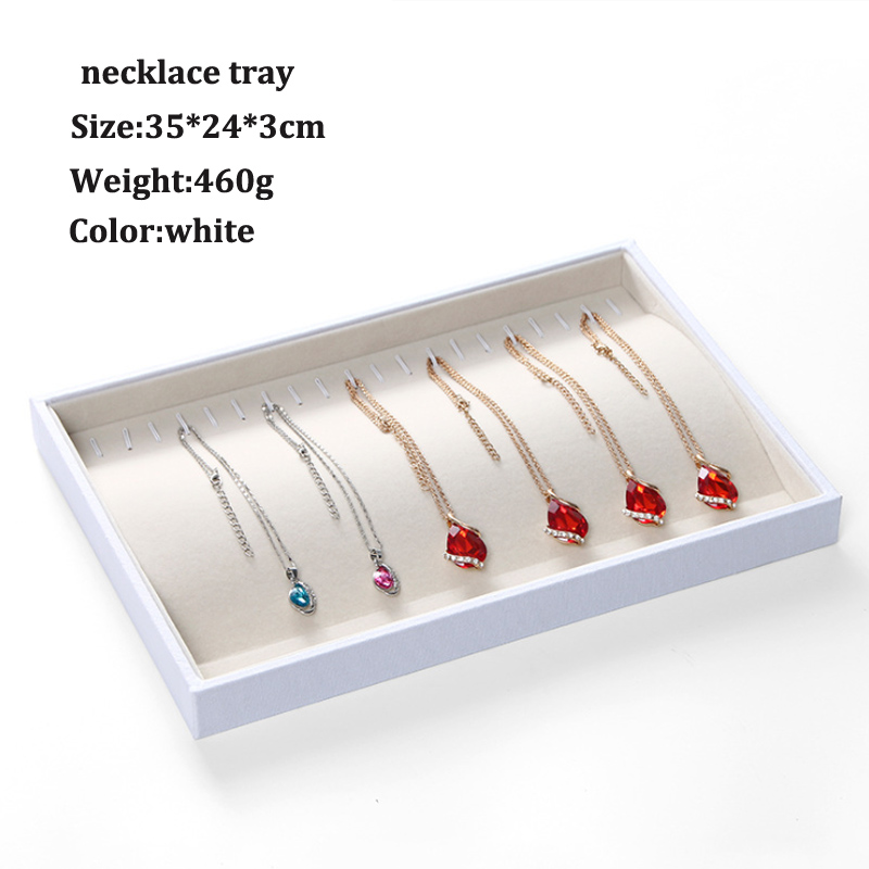 Bangle Bracelet Necklace Ring Earring Pendant Stand Series Watch Holder For Woman Jewelry Tray Jewellery Organizer Storage Box