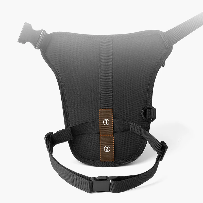 ROCKBROS Waist Leg Bag Motorcycle Bicycle Riding Phone Purse Waterproof Leggings Thigh Unisex Bag Adjustable Belt Fanny Pack