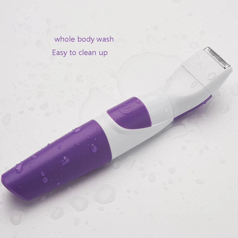5-IN-1 Bikini Line Trimmer Perfect Precision Pubic Hairs Removal Razor Women Shaver Lady Face Bodygroomer Female Shaving Machine 240624