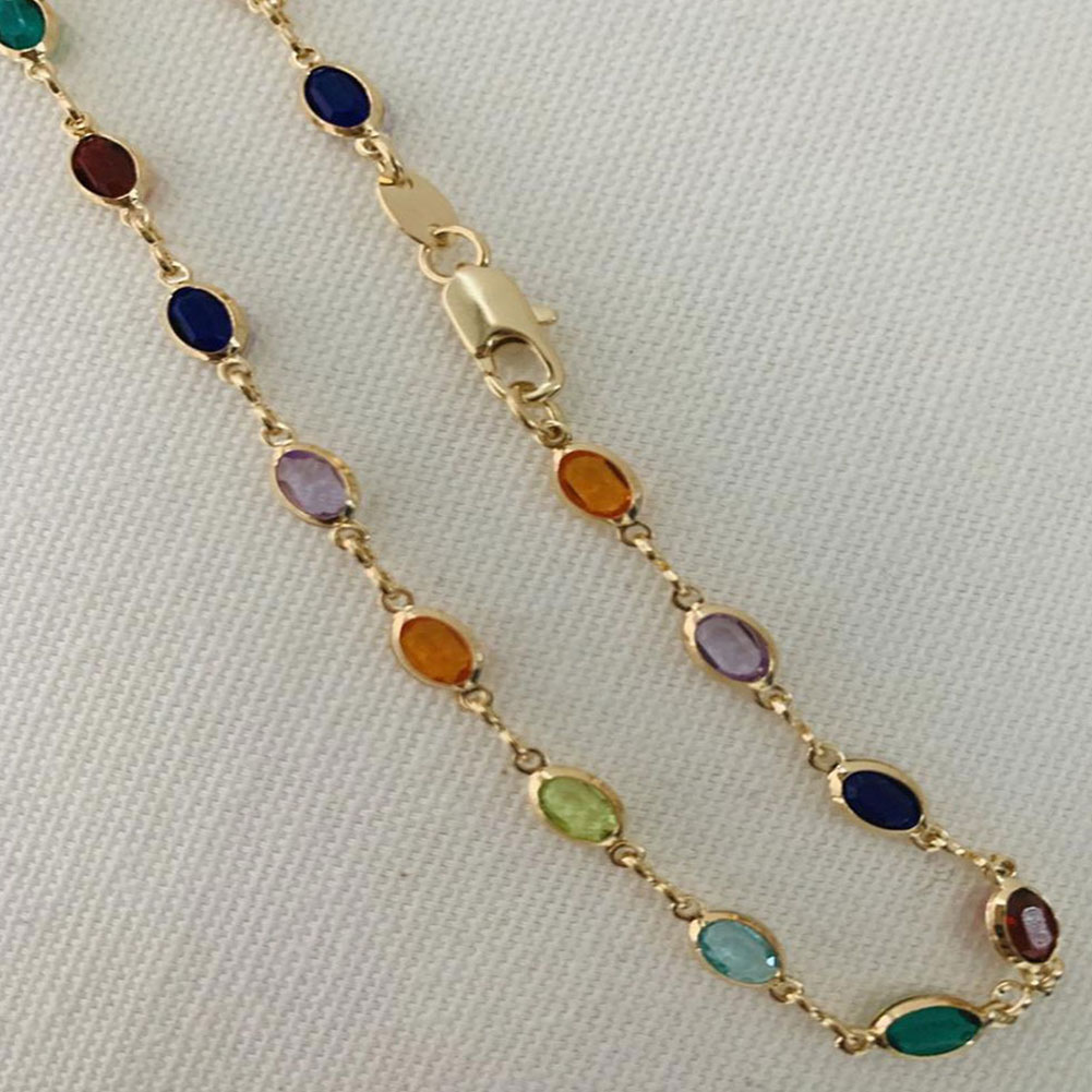 Anklets for Women Crystal Color Rhinestone Anklet Female Creative Beach Personality Wild Feet Jewelry For Woman 1PC