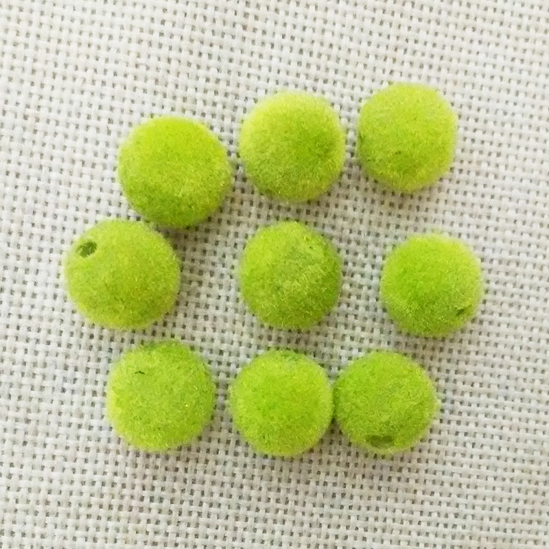 8mm component jewelry findings velvet beads choker necklace Accessories tassel charms lariat earrings spacers brincos corsage