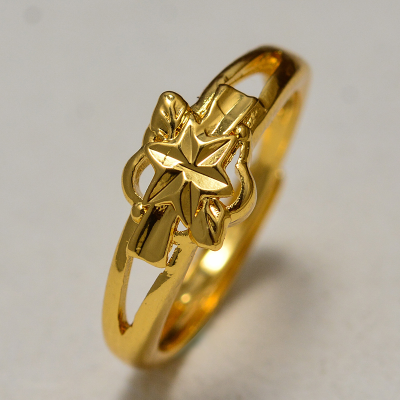 Annayoy New Free size Gold Color Various RingS Copper Metal Arab Turkey Wedding Big Rings Jewelry Gifts for Women Men