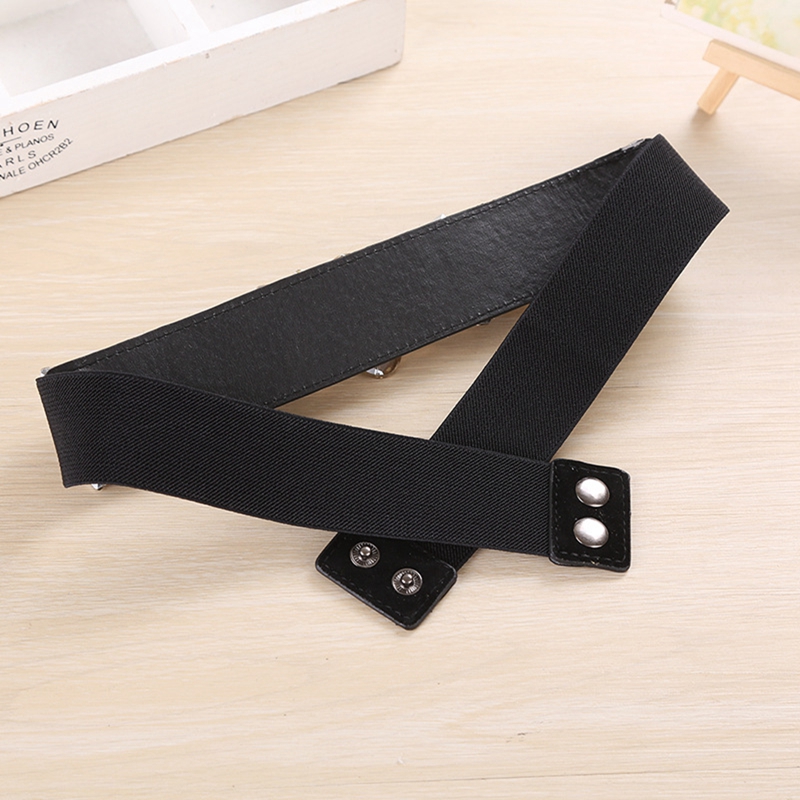 Rhinestone Belt Crystal Waist Belts Women Womens Elastic Belts