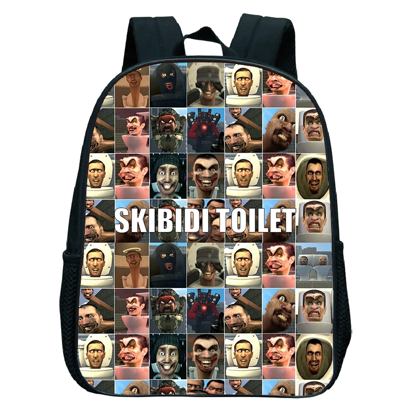 Titan Speakerman Print Backpacks Boys Girls Kindergarten School Bags Children Game Skibidi Toilet Rucksack Kids Bookbag Mochila