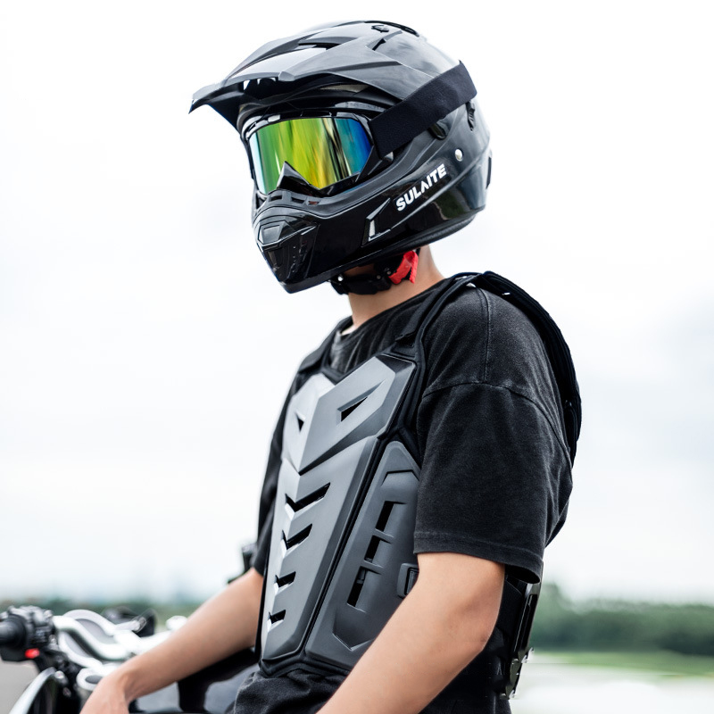 Motocross Riding Body Armor Motorcycle Jacket Vest Back Chest Protector Off-Road Dirt Bike Protective Gear Protective Equipment