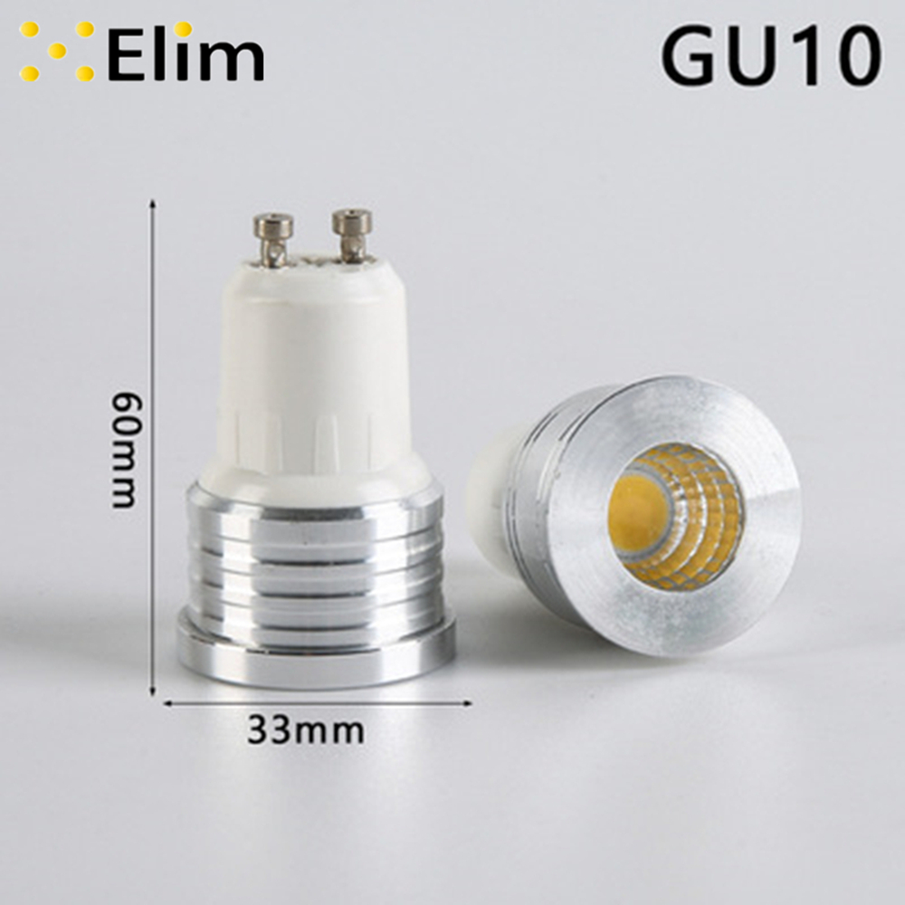 Led Bulb Mini Gu10 35mm Spotlight 3w Dimmable 220v 12v Mr16 Mr11 Spotlamp For Living Room Bedroom Table Lamp