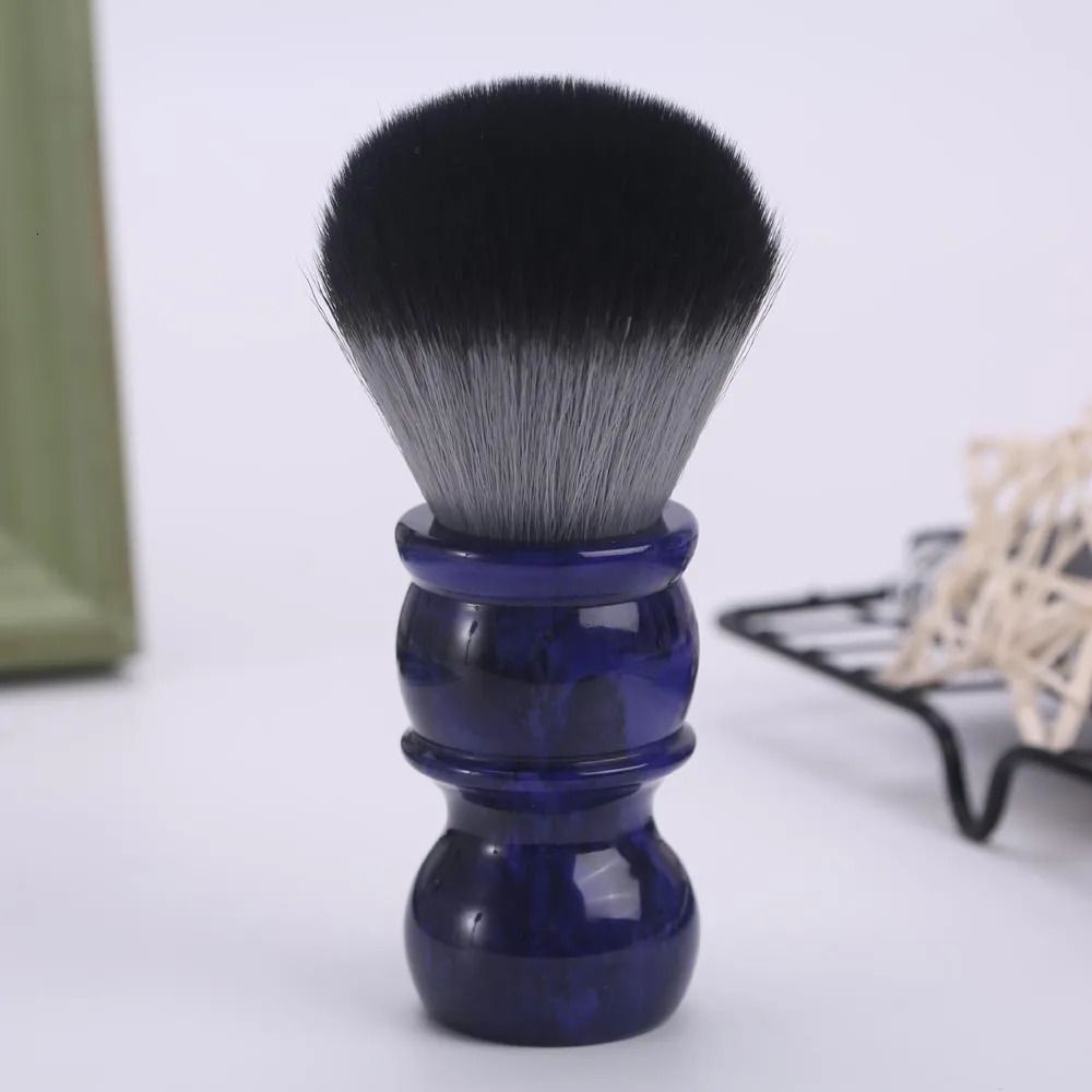 Yaqi 26mm Timber Wolf Color Synthetic Hair Shaving Brush for men i240624