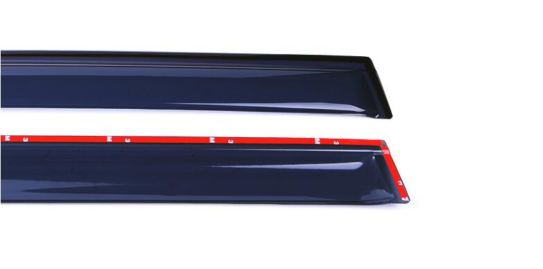 Top quality Acrylic Plastic material UV Protected Style Vent visor for Mini cooper F54 F55 F60 Countryman R60 (4 pcs/set)
