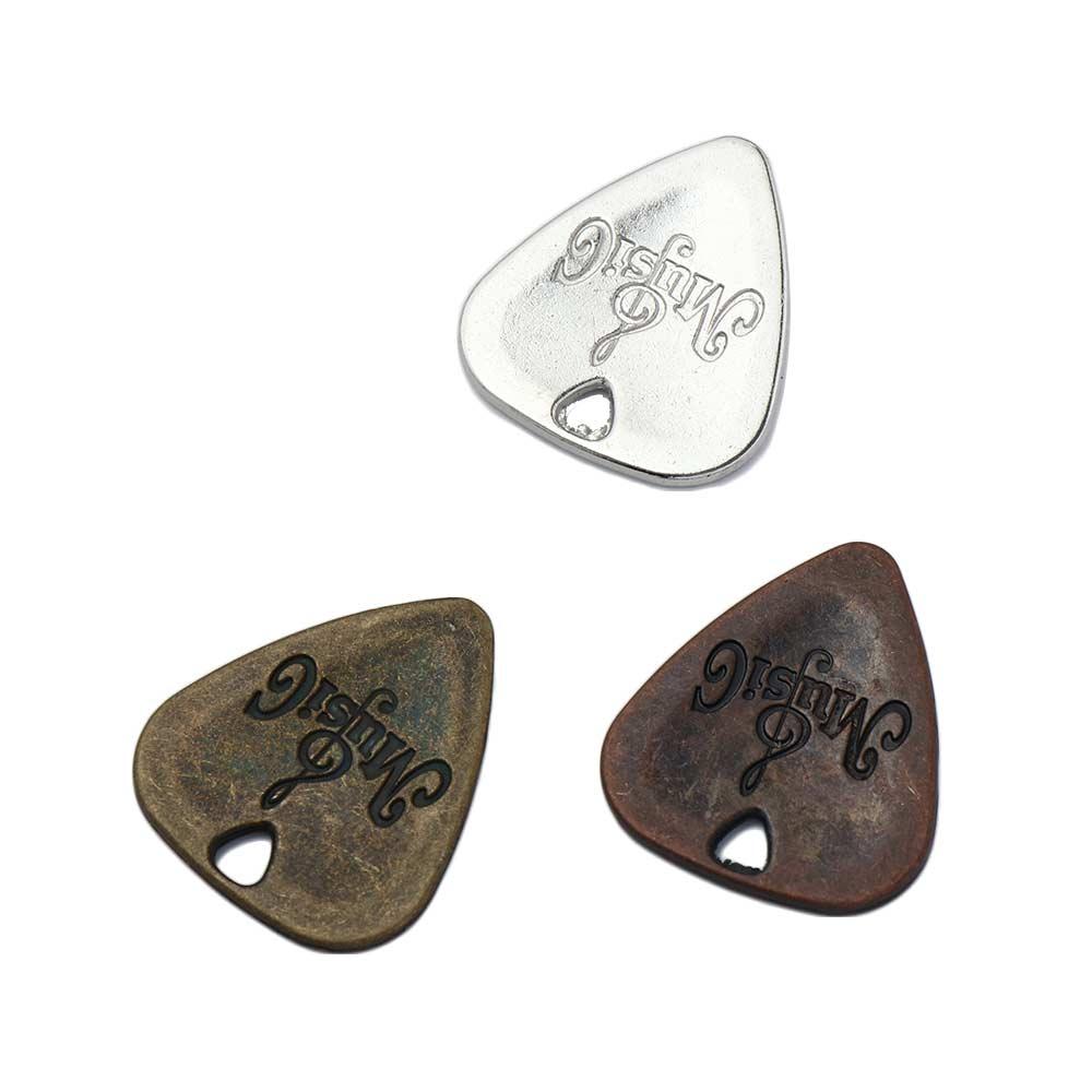 Stringed Instruments Musical Instruments Guitar Parts and Accessories Metal Guitar Pick Guitar Pick Plectrum Zinc Alloy Pick