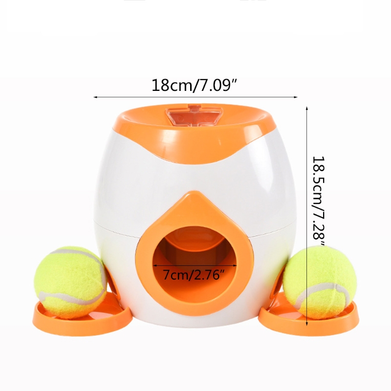 Dog Ball Thrower,Dog Ball Launche,Cricket Ball Throwing Machine, Pet Ball Launcher Toy Dog Tennis Food Machine Thrower Feeder