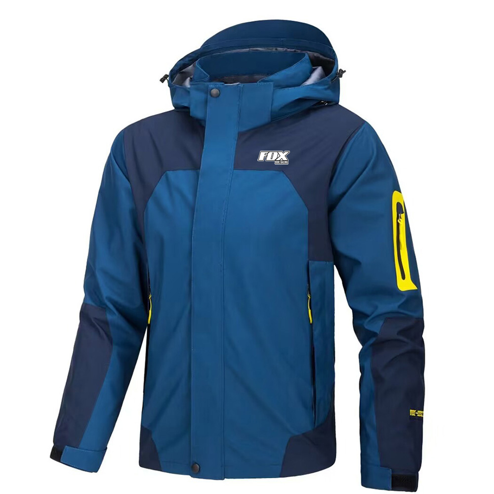 FOX RIDE RACING Cycling Jacket Motorcycle Waterproof MTB Clothing Men Bicycle Jacket Bike Windbreaker Chaqueta Invierno Ciclismo