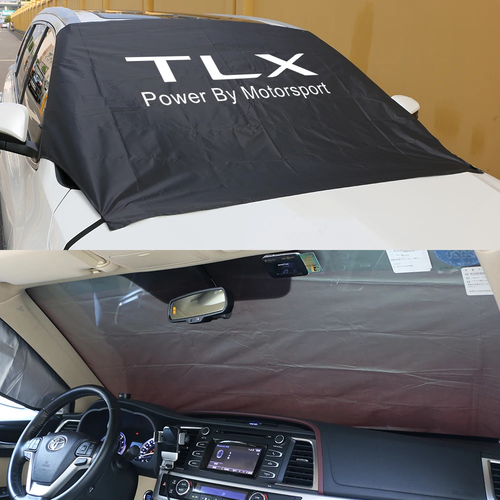Car Windshield Sunshade Snow Cover Windscreen Sun Shade Waterproof Auto Exterior Accessories For Acura RDX MDX Aspec ILX TLX