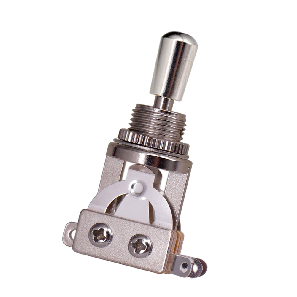 3 Way Electric Guitar Selector Brass Switch Lightweight Portable Guitar Part Pickup Toggle Music Elements for LP EPI
