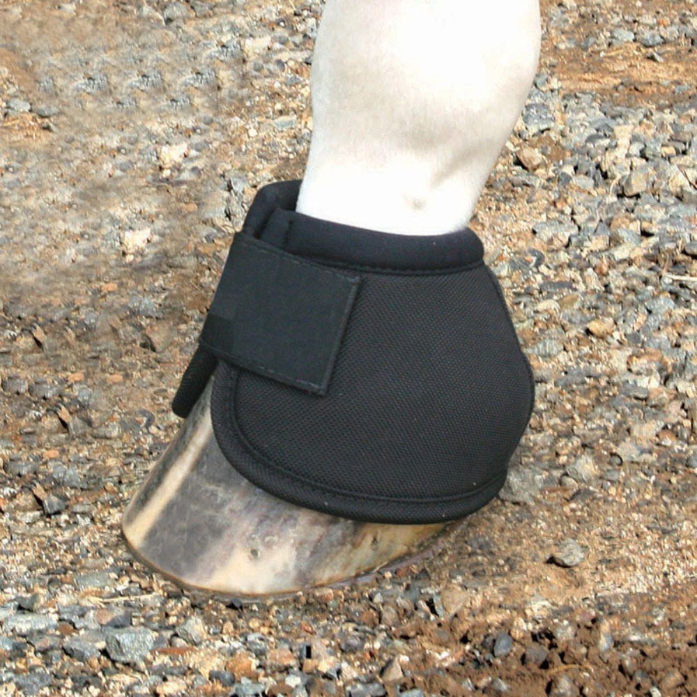 1pair Durable Horse Boots Black Hoof Wrists Protector Equestrian Equipment
