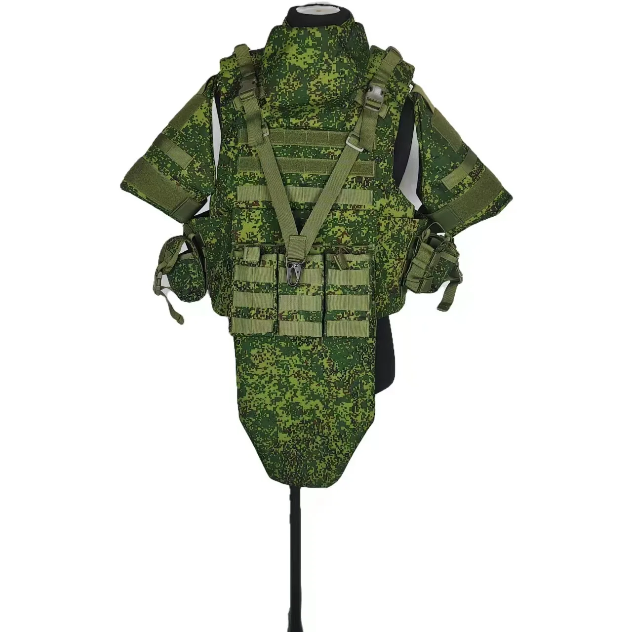 Extended Full Protective Body Armor Tactical Vest Individual Combat Uniform