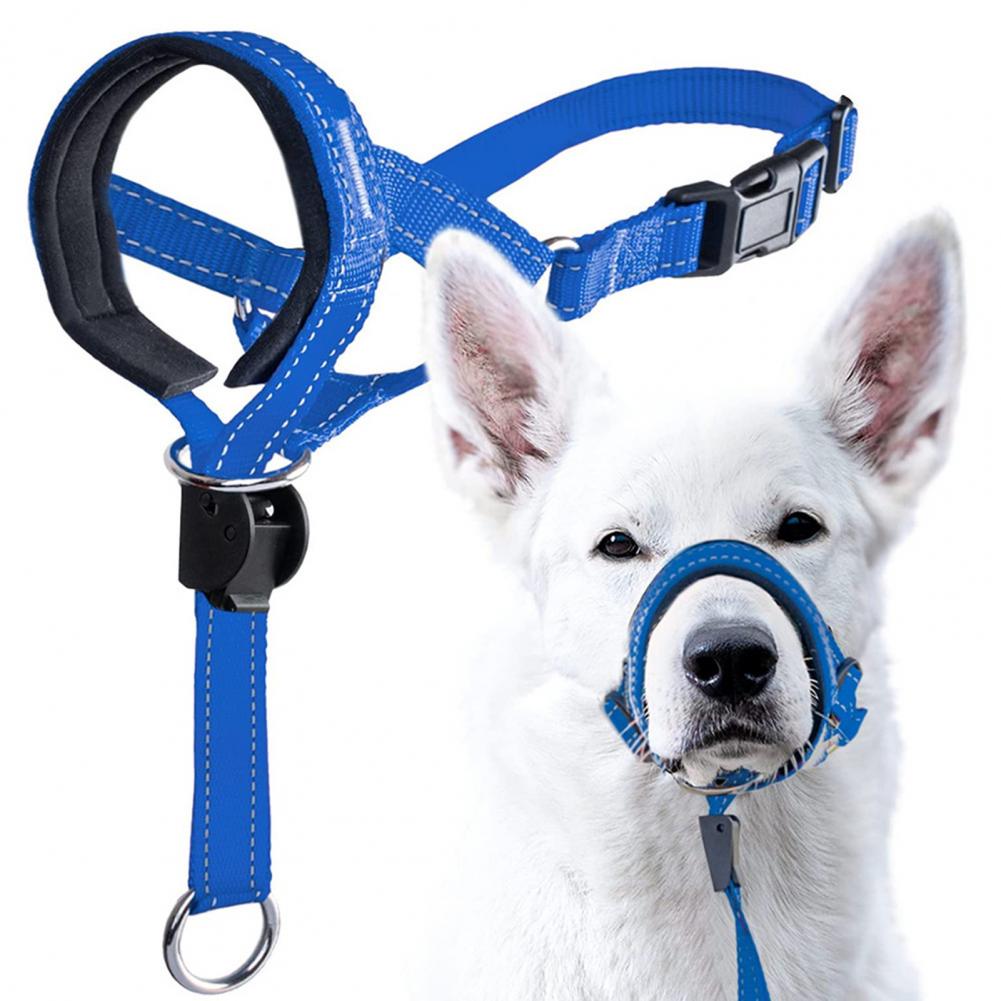 Anti-wear Design Adjustable Anti-bite Dog Muzzle with Quick Release Buckle Breathable