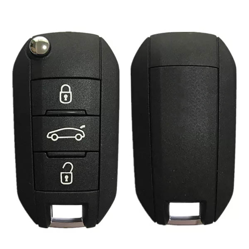 CN009050 Aftermarket Smart Key Fob 4A Chip 434MHZ For Peugeot 208 2008 301 308 508 5008 Citroen C-Elysee C4-Cactus Remote Car