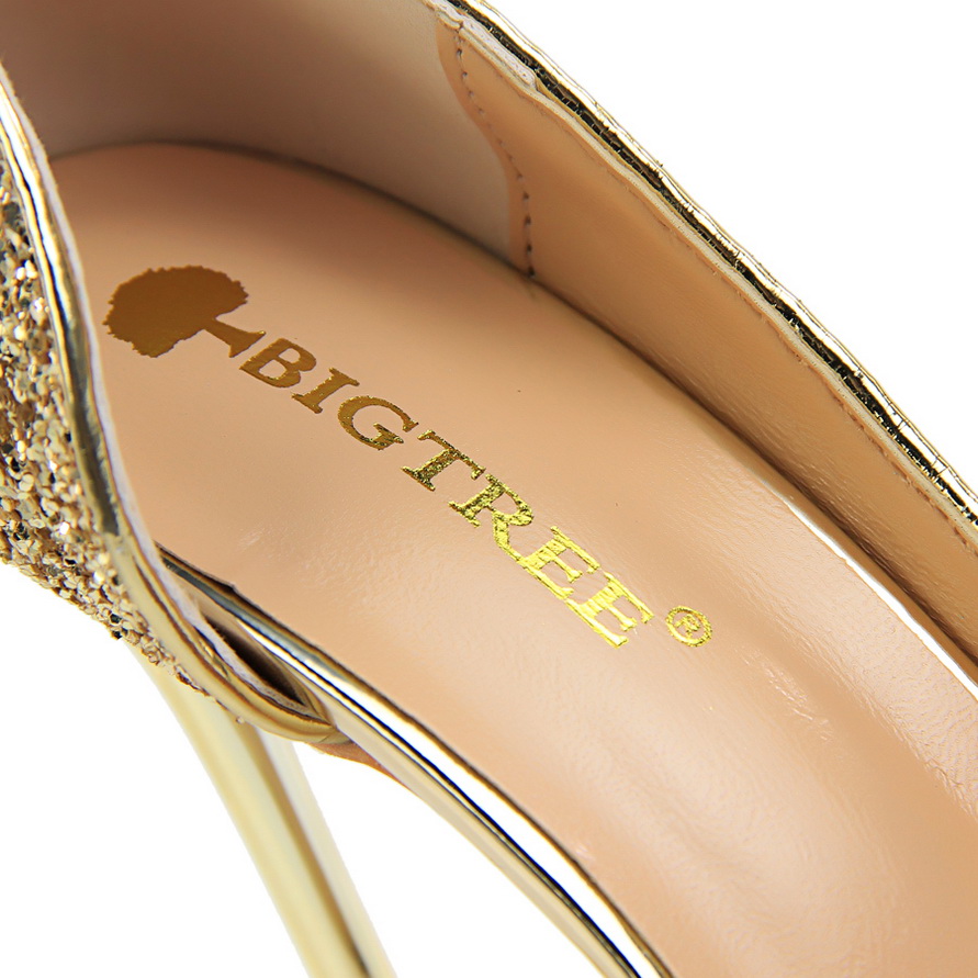 BIGTREE Women Pumps Extrem Sexy High Heels Women Shoes Thin Heels Female Shoes Wedding Shoes Gold Sliver White Ladies Shoes