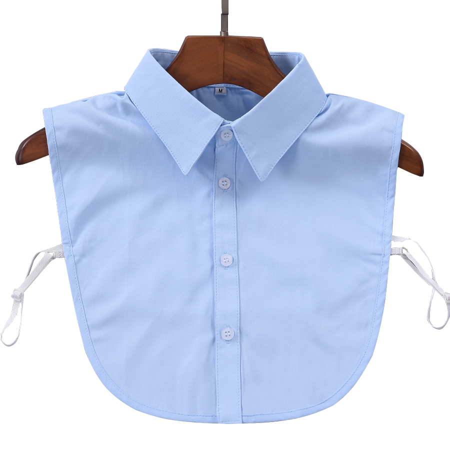 Denim Men Fake Collar Shirt Fake False Collar Men Black Blue Male Kragen White Detachable Collar Shirts Nep Kraag Neckwear