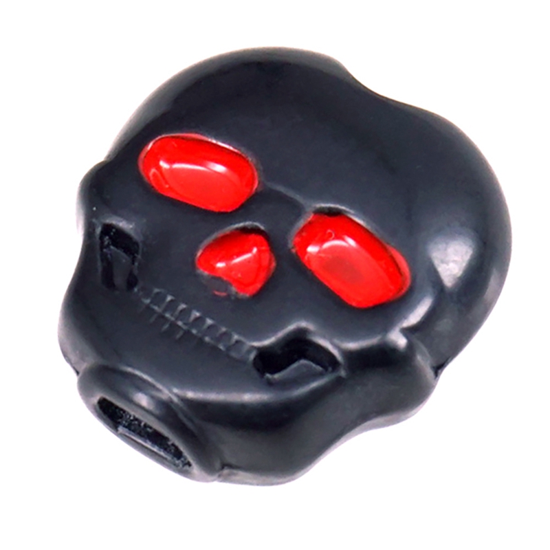 6Pcs Tuning Peg Button,Skull Shape Guitar Tuning Peg Tuners Machine Heads For Folk Electric Guitar Accessories