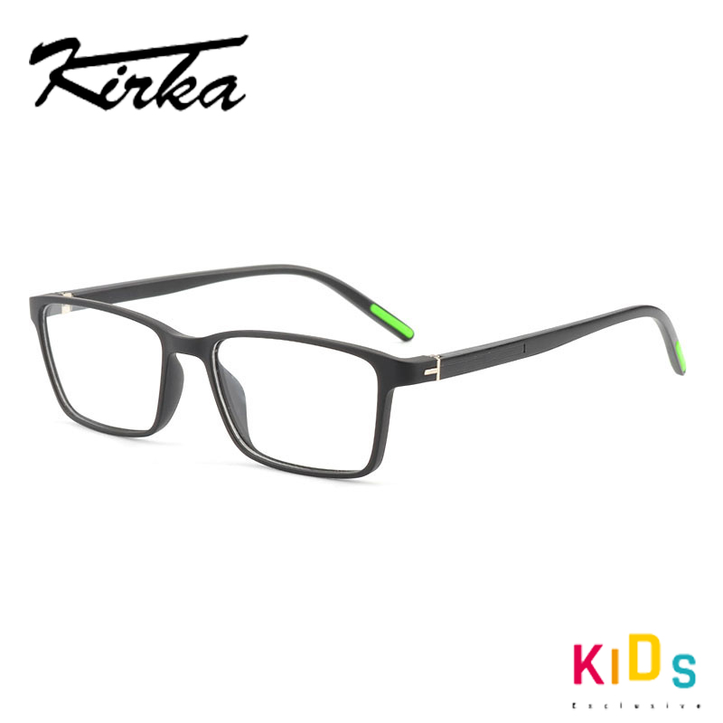 Kirka Kids Glasses TR90 Flexible Boy and Girls Soft Myopia Children Frames Eyewear Optical Reading Glasses MB0507