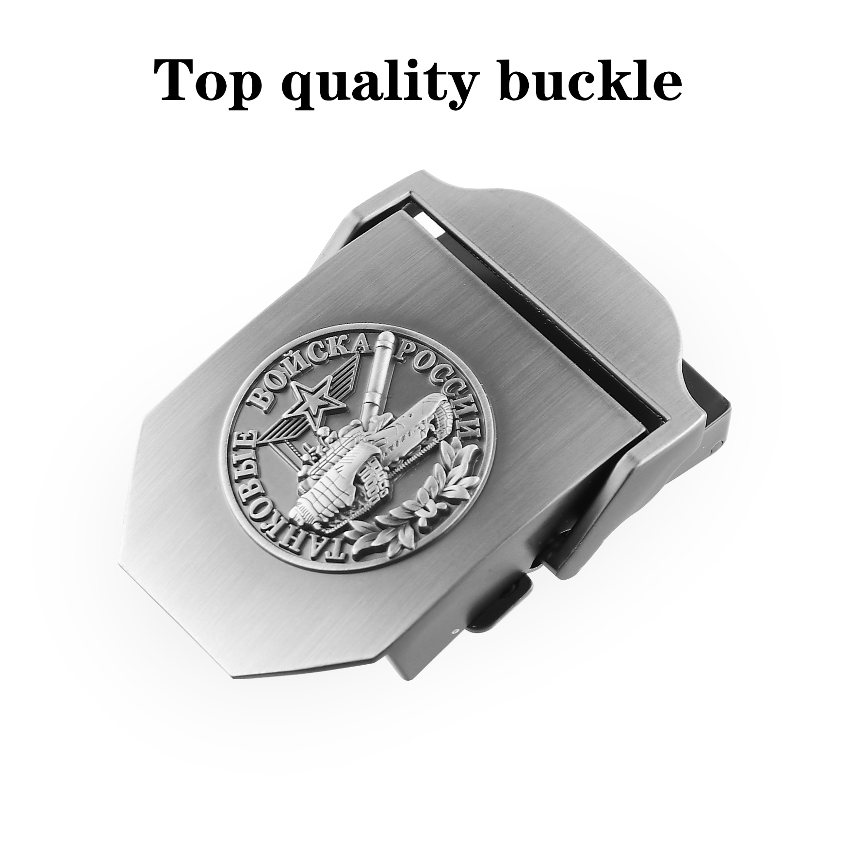 BOKADIAO Men&Women Canvas Belt Russian Tank Troops Metal Buckle Jeans Waistband Soviet Army Tactical Belt for Men Military Strap