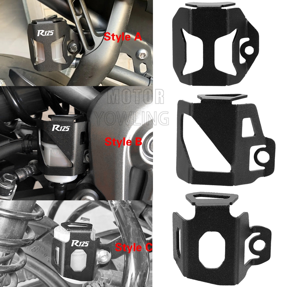 Oil Cap Protector For Honda XRV750 L-Y Africa Twin XRV 750 Motorcycle Accessories Parts Rear Brake Fluid Reservoir Guard Cover